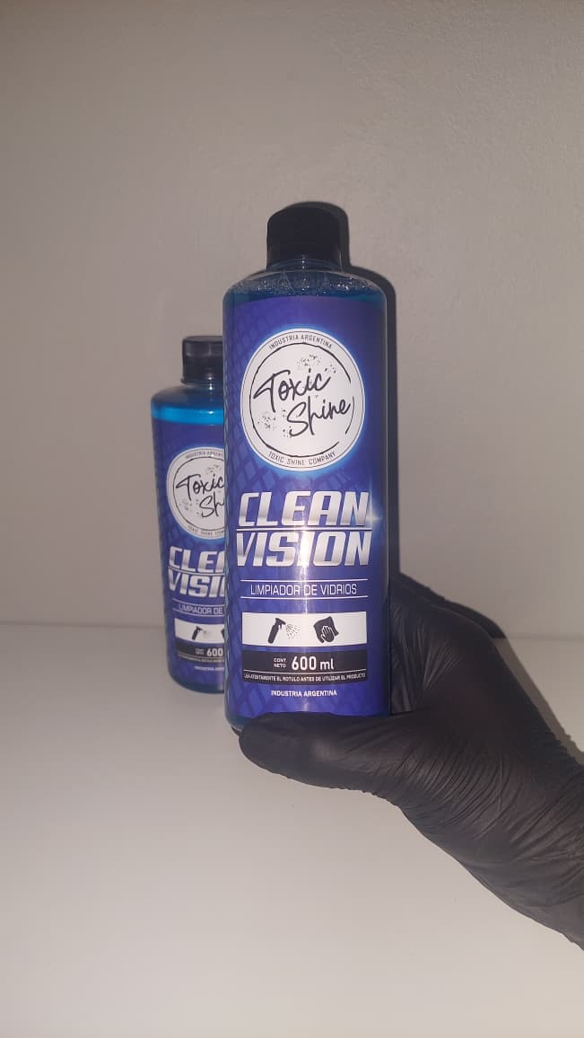 Toxic Shine CLEAN VISION limpia vidrios multiusos