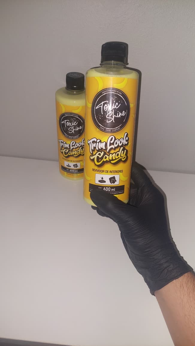 Toxic Shine TRIM LOOK CANDY acondicionador de plasticos liq.