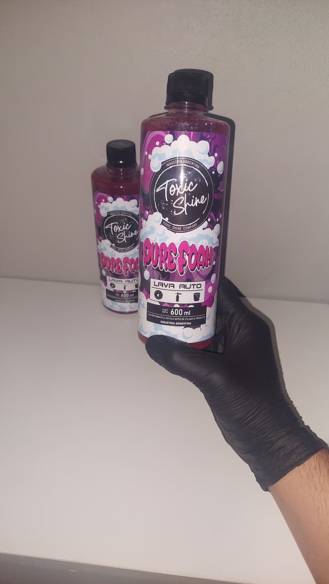 Toxic Shine PURE FOAM shampoo espuma activa para foam lance